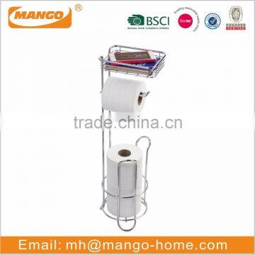 Metal Silvery Toilet Paper Roll Holders photo-5