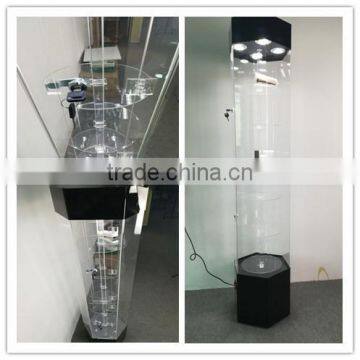Factory Supply Acrylic LED Display Case With Lock and Roating for Watch/ Jewelry/Toy photo-4