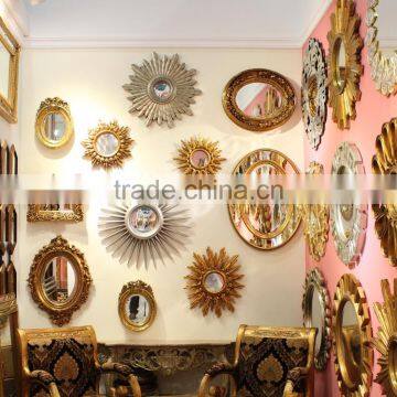 Decorative Round Polyresin Framed Mirror FA-056P-01 photo-5