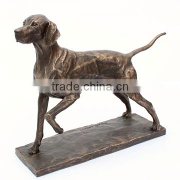 Antique Brass Dog Statue cna be Customized VSL-033