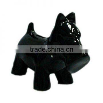 Ceramic Dog Coin Bank