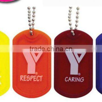 high quality custom colorful couple dog tag