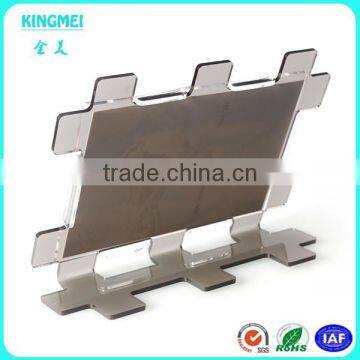 KM-VP11 Factory Wholesale Custom Shape Acrylic Photo Frame New Mosaic L Shape Tawny Frame photo-4