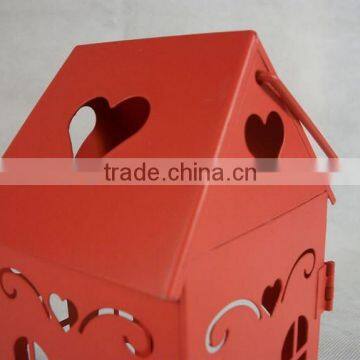 2017 RED House Vintage Style OEM Metal Lantern Candle Holders photo-3