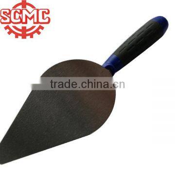 Rubber Plastic Handle Carbon Steel Blade Bricklaying Trowel photo-2