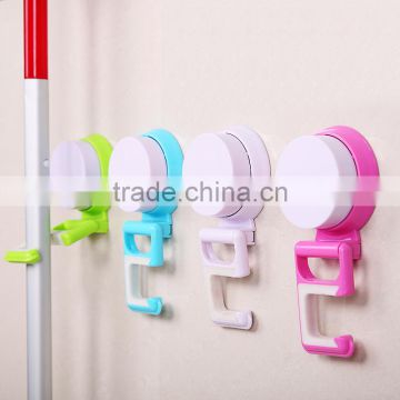 Vacuum suction cup bathroom and kitchen plastic Mop frame/holder