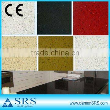 Different colors of artificial quartz stone