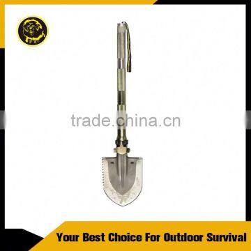 China Supplier Camping Folding Carbon Steel Snow Shovel