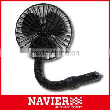 12V car air cooling fan plastic car fan car roof air fan