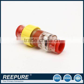 Gas block connector