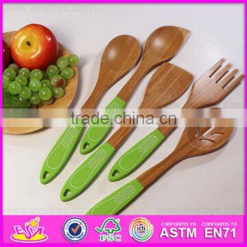 2016 New Products Wooden Kids Flatware,household Wooden Kids Flatware,cheap Wooden Kids Flatware W02B015 photo-2