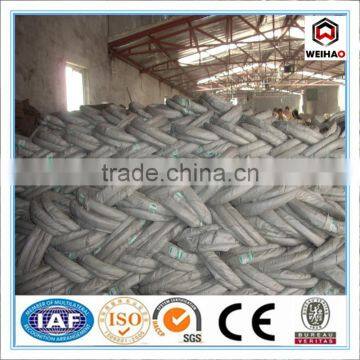 Heavily zinc coated galvanized wire