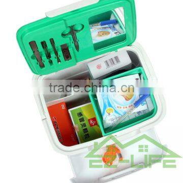 Large Size Children Medical Gift Customized Plastic SOS PP Made Wall Mounted First Aid Storage Box/kit for Hospital