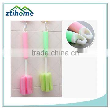 Long Handle Cleaning Sponge Brush for Kitchen Use photo-3