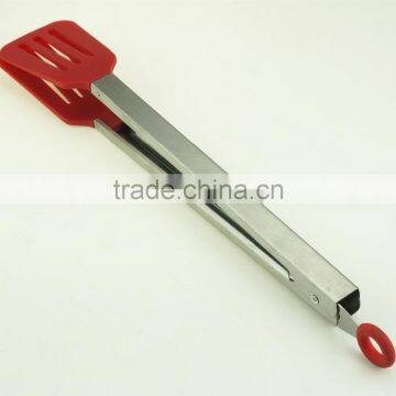 35023 Good Quality Nylon Kitchen Tongs BBQ Cooking Food Salad Tongs photo-3