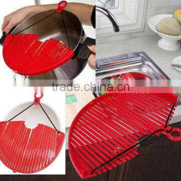 New Style Better Strainer Filter Food Kitchen Silicone Strainer photo-2