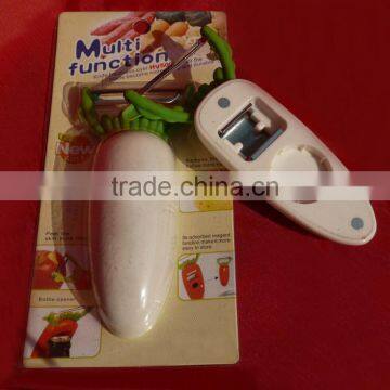 Carrots Shape With Opener Fuction Peeler photo-3