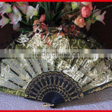 Spanish Plastic Hand Folding Fan photo-3