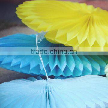 Wholesale Hanging Decor Decorative Paper Honeycomb Fan photo-5