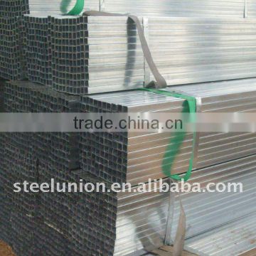 rectangular steel pipe/square hollow tube/black hollow tube