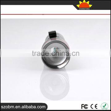 New Arrival XPE Q5 LED 800 Lumen Waterproof Tactical Flashlight Torch Set With 14500 Battery photo-2