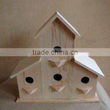 Lovely House Wooden Coin Box and Kids Gift photo-2