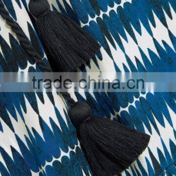 Elegant Blue Off-The-Shoulder Printed Silk Fabric Maxi Dress Frock Designs Names Of Ladies Drsses 2016 HSD5681 photo-6