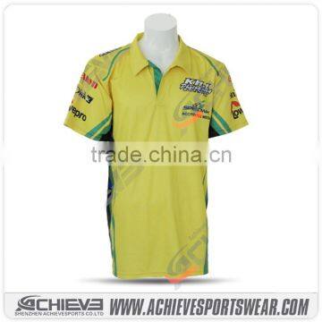 2017 NEW Hot Sell Cheap Sport Shirt Dry Fit Sublimated Polo Shirt XL