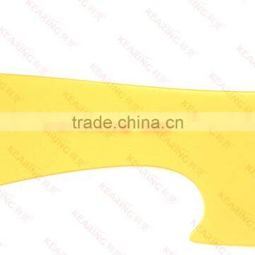 Kearing High Quality FRENCH CURVE Transparent Classic Yellow Plastic Flexible Fashion Design Drawing Template #1312 photo-6