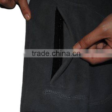 Polar Fleece Professional Manufacturer ! Men's Sleeveless Cheap Fleece Jacket 100%polyeter Polar Fleece 180g Compounded Jersey