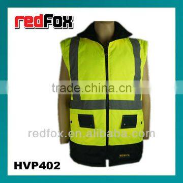 High Visibility Security Padding Guard Safety Vest Custom Logo photo-6