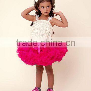 Hot Sale Baby Boutique Dresses TuTu Pettskirts Ruffle Fluffy TuTu Dress photo-2