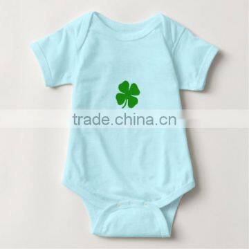 Top Quality Eco-friendly Printing Softtextile 100% Combed Cotton Baby Romper photo-5
