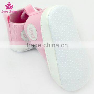 Stylish Pink Newborn Girls Crib Shoes Baby Shoes Toddlers Soft Shoes photo-4