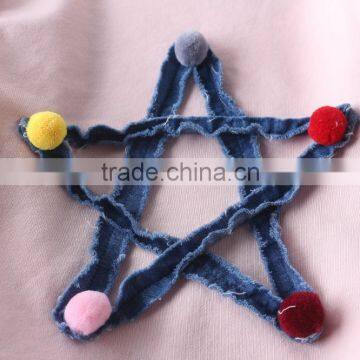 S33023W Girls Spring Winter Cute Children Clothing Cartoon Stars Kids Sweatshirts photo-5