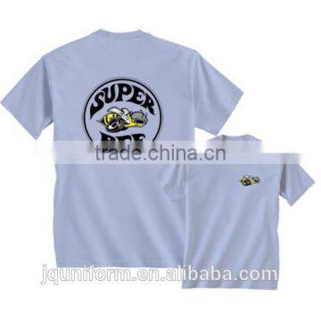 Promotional O-neck Men's T Shirt, Short Sleeve Solid Color 100% Cotton Plain T-shirts, Casual Unisex T Shirt photo-4