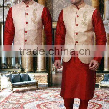Kurta Pyjama With Jacket photo-2