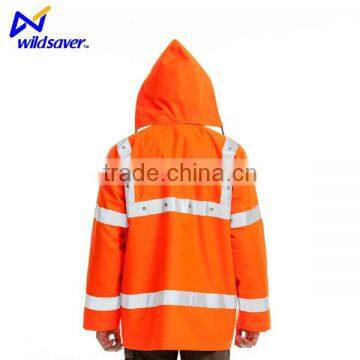 Glow in the Dark Winter Reflective Waterproof Lighted Led Jacket photo-6