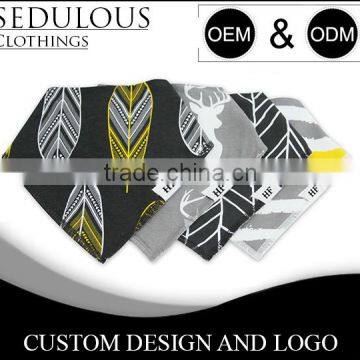 AMAZON FBA SUPPLY WHOLESALE BABY BANDANA BIBS WITH CUSTOM DESIGNS photo-4