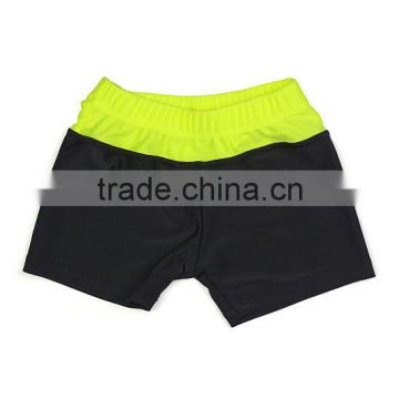 Newest Boys Swim Short With Black And Chartreuse Swim Trunks Boys Beachwear Boys Wear B-NP-R905-368