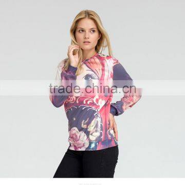 Unisex lovely,pretty face sublimation sweatshirt