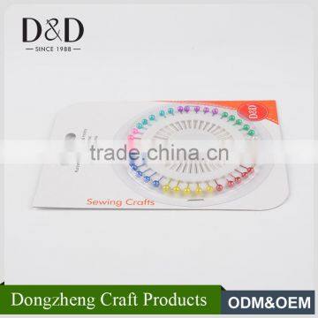Hot Sale Multi Colour Sewing Accessory Round Pearl Head Pin for Ornament photo-3