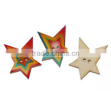 Hot Selling Wood Button With Logo photo-3