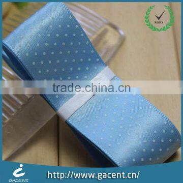 Single or Dunble Face Printed Pattern Polyester Satin Ribbon