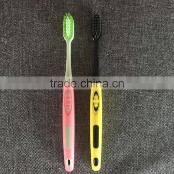 2017 new style toothbrush with hanging hole