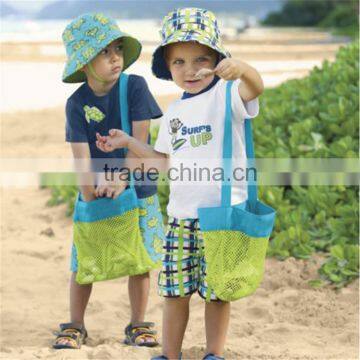 Vogue Mesh Tote Bag Clothes Toys Carry All Sand Away Beach Bag Baby Toy Collection Bag photo-2