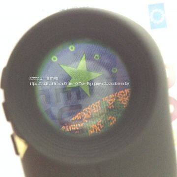 HS113 Forensic Magnifier With Light UVA(365nm) UVC(254nm) Laser(980nm) White,10× Amplification Double Lens With Anti UV photo-3