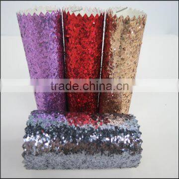 OEM ODM Accepted Shiny Top Sell Chunky Glitter Fabric photo-6