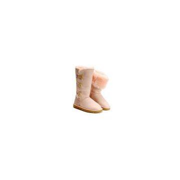 UGG Women's Bailey Button Triplet boots, 1873,pink