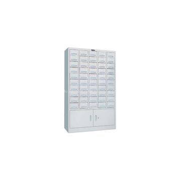 50 drawer metal Index Card Cabinet